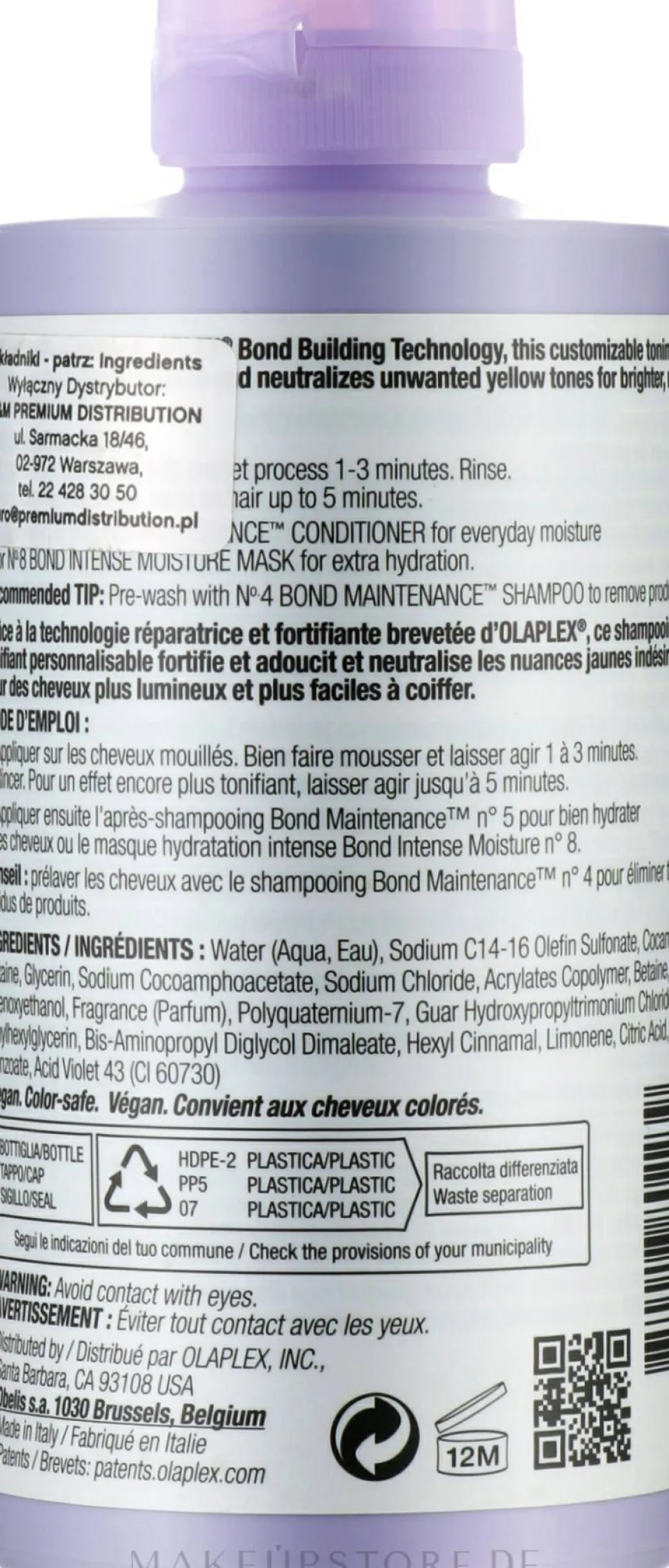 Shampoo für blondes, aufgehelltes und graues Haar