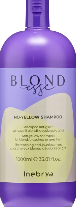 Shampoo für blondes, blondiertes und graues Haar gegen Gelbstich