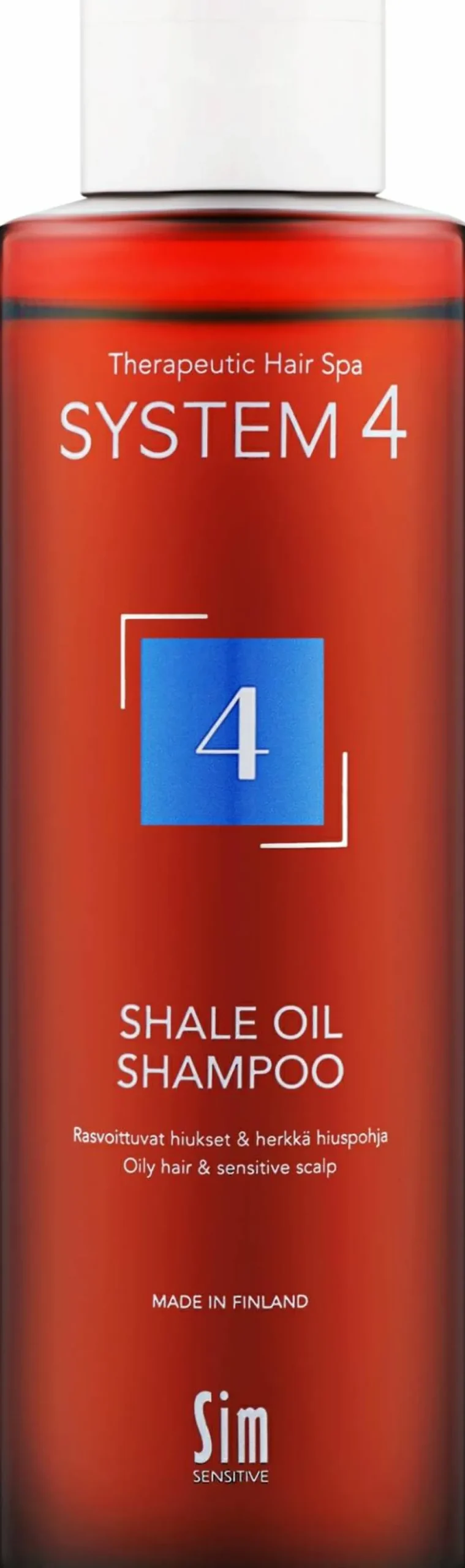 Shampoo für fettige und empfindliche Kopfhaut