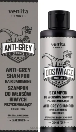 Shampoo für graues Haar, zur Verdunkelung, dunkle Farbtöne