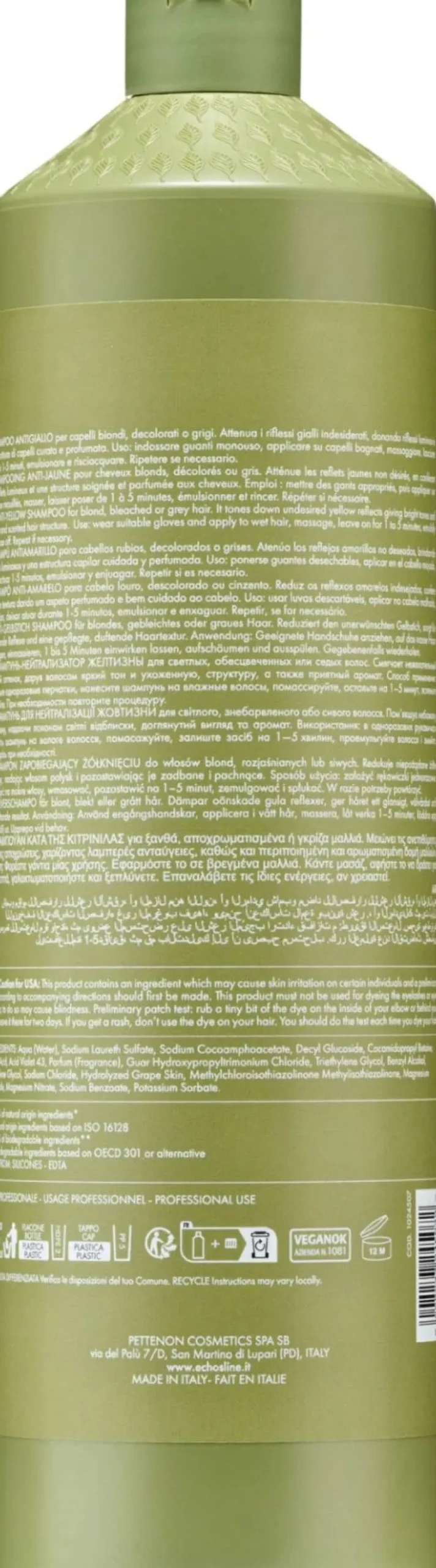 Shampoo gegen Gelbstich