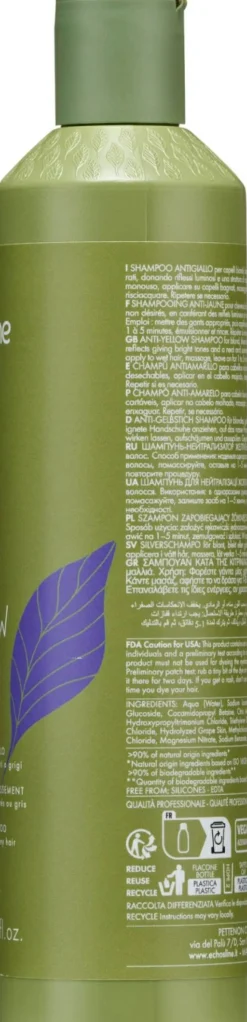 Shampoo gegen Gelbstich