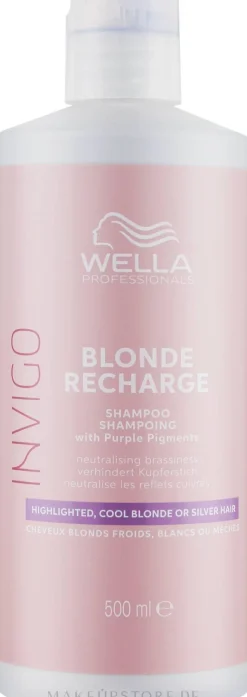 Shampoo gegen Gelbstich für kühle Blondtöne