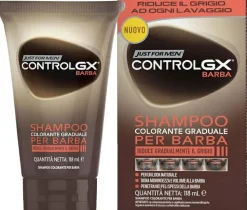Shampoo gegen grauen Bart