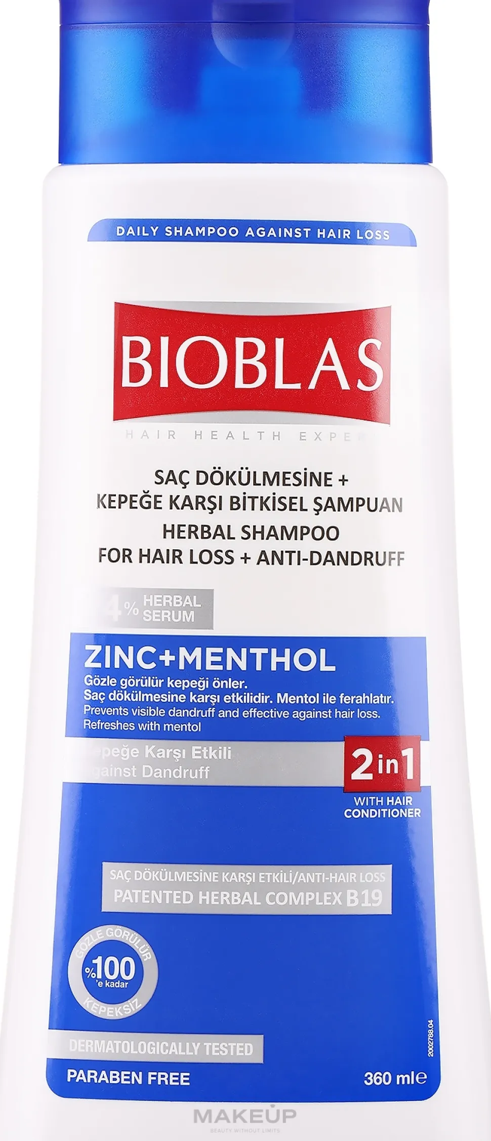 Shampoo gegen Haarausfall und Shuppen