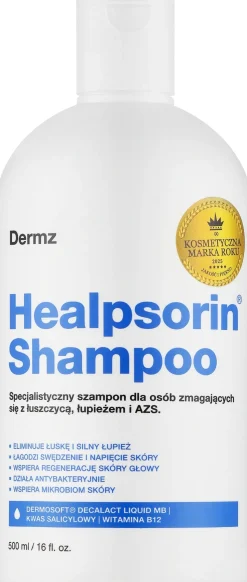 Shampoo gegen seborrhoische Entzündungen und Psoriasis