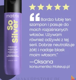 Shampoo zur Neutralisierung unerwünschter Gelb-Reflexe