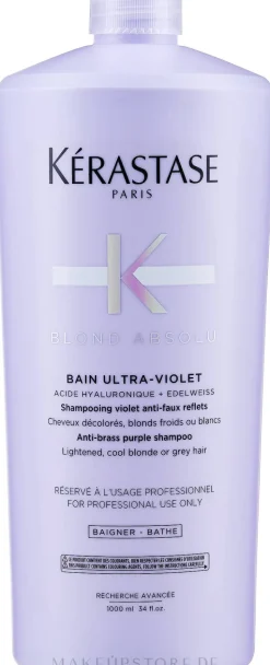 Shampoo für kühle Blondtöne ohne Gelbstich