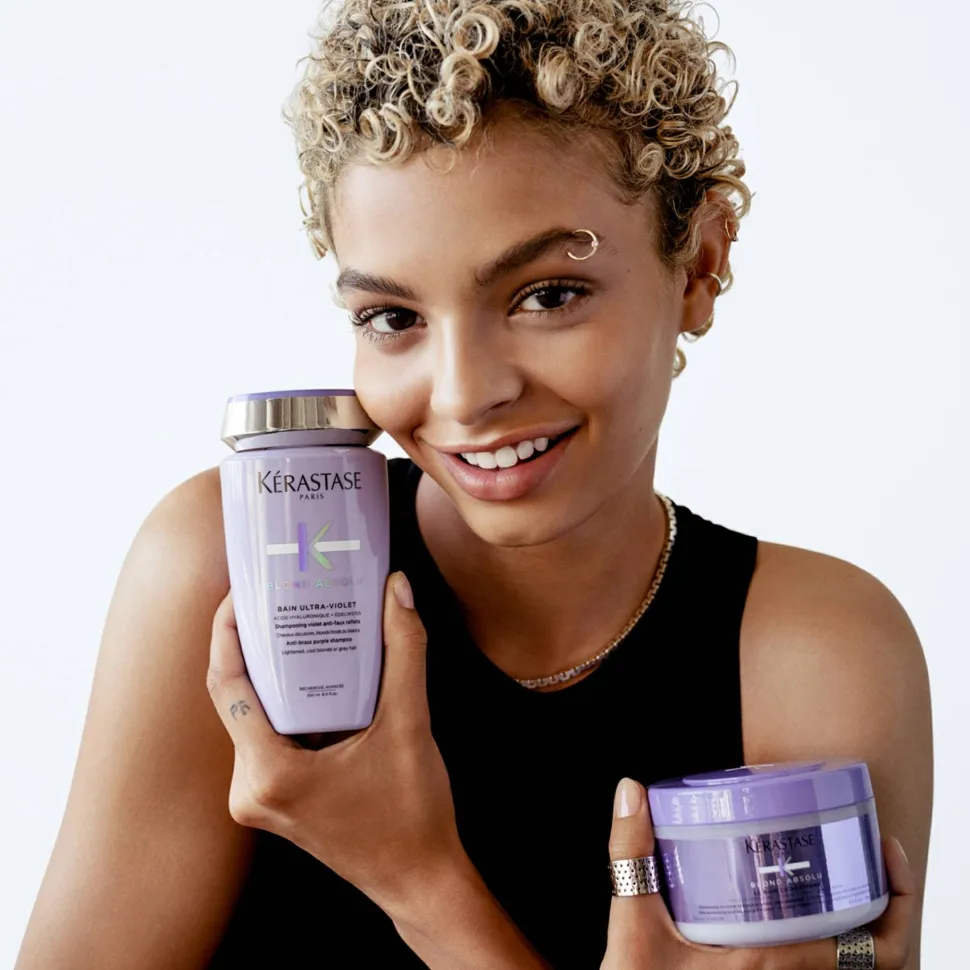 Shampoo für kühle Blondtöne ohne Gelbstich