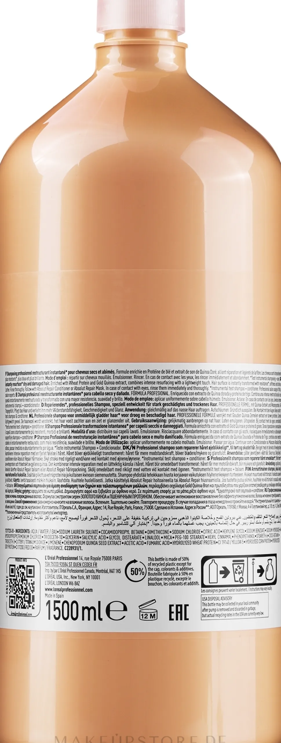 Shampoo für trockenes, strapaziertes Haar