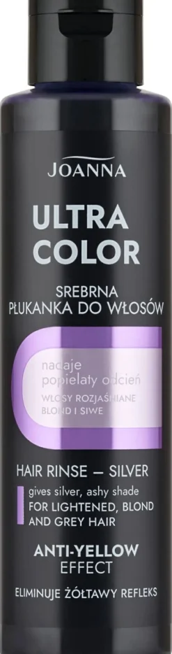Silberne Tönungsspülung für aufgehelltes, blondes und graues Haar