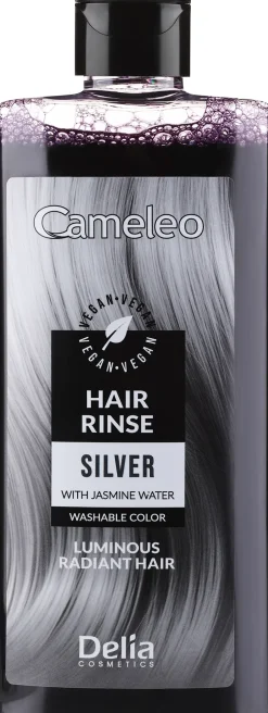 Silber-Tönungsspülung für helles Haar