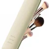 Silikonhülle für Make-up-Pinsel cremefarben