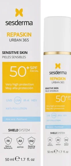 Sonnencreme für empfindliche Haut SPF 50+