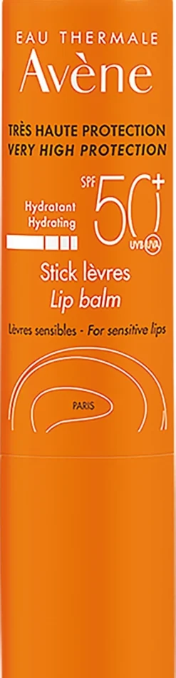 Sonnenschützender und feuchtigkeitsspendender Lippenbalsam SPF 50+