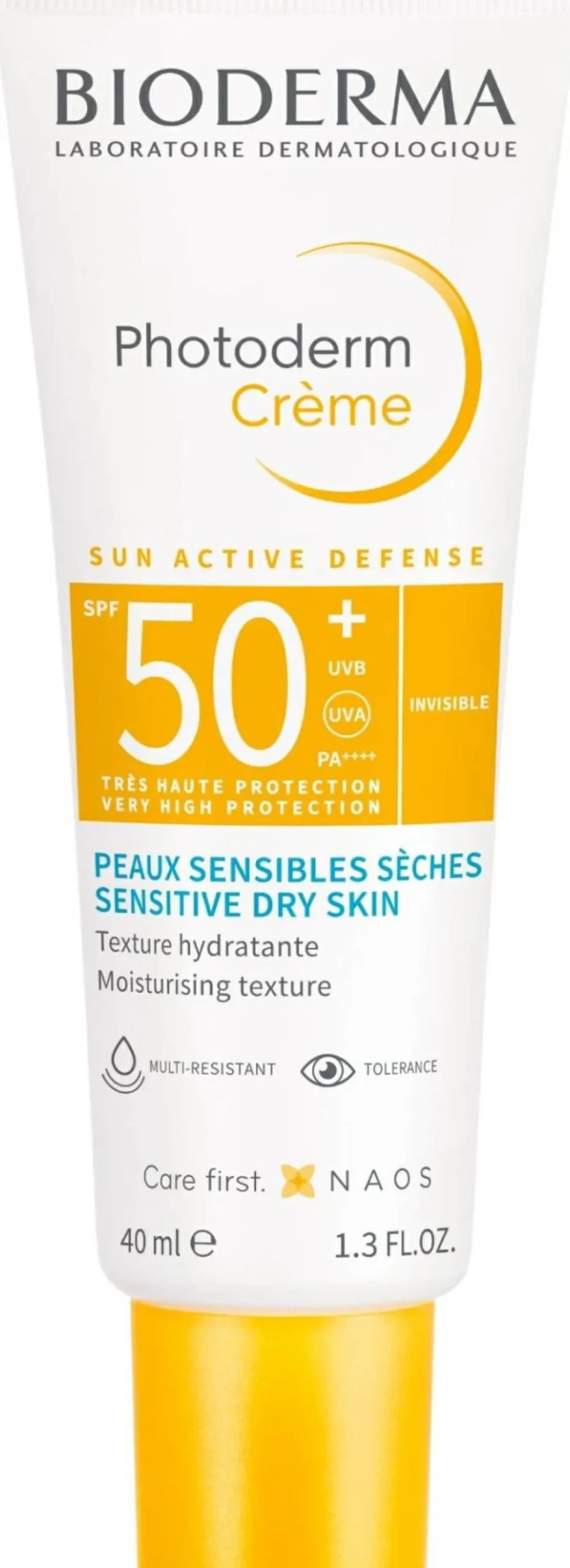 Sonnenschutzcreme für empfindliche und trockene Haut