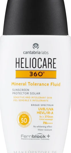 Sonnenschutzfluid mit Mineralfilter für empfindliche Gesichtshaut SPF 50