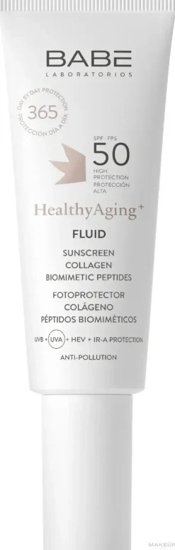 Sonnenschutzfluid SPF 50 mit Kollagen und Peptiden
