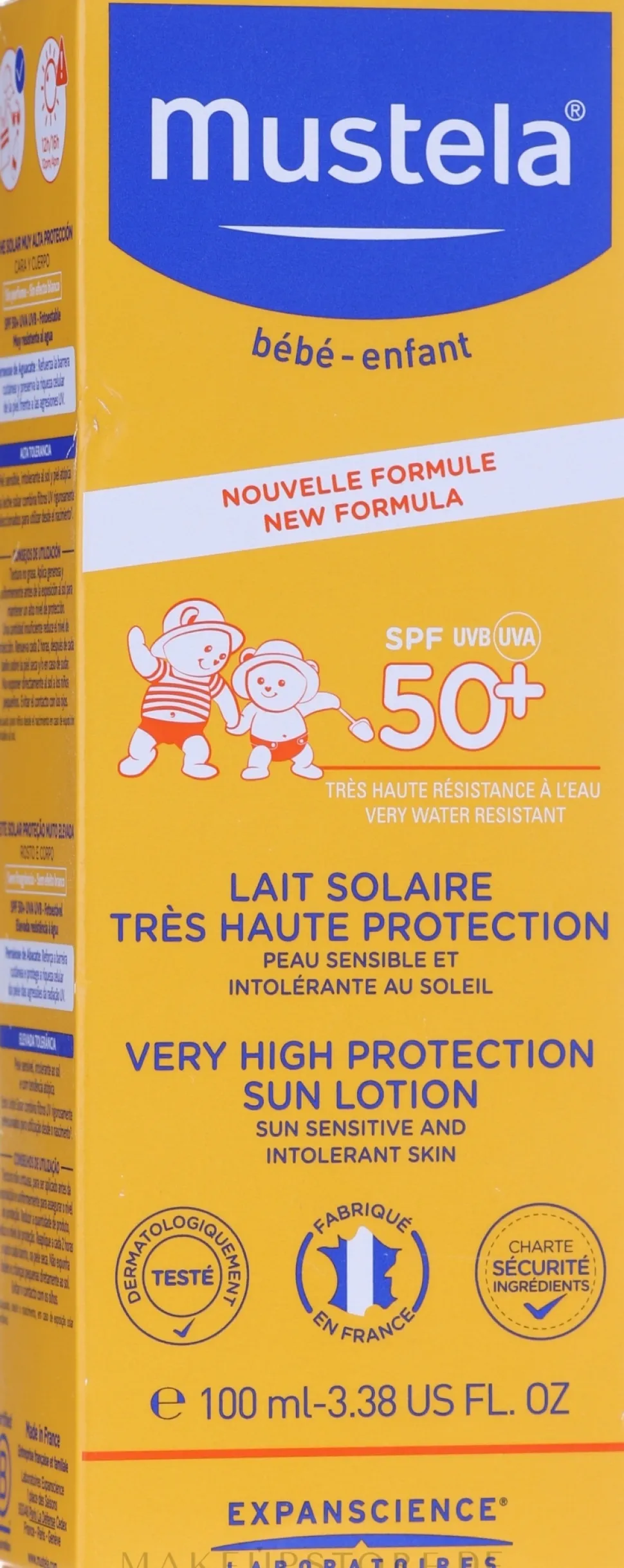 Sonnenschutzlotion für Kinder und Babys SPF 50+