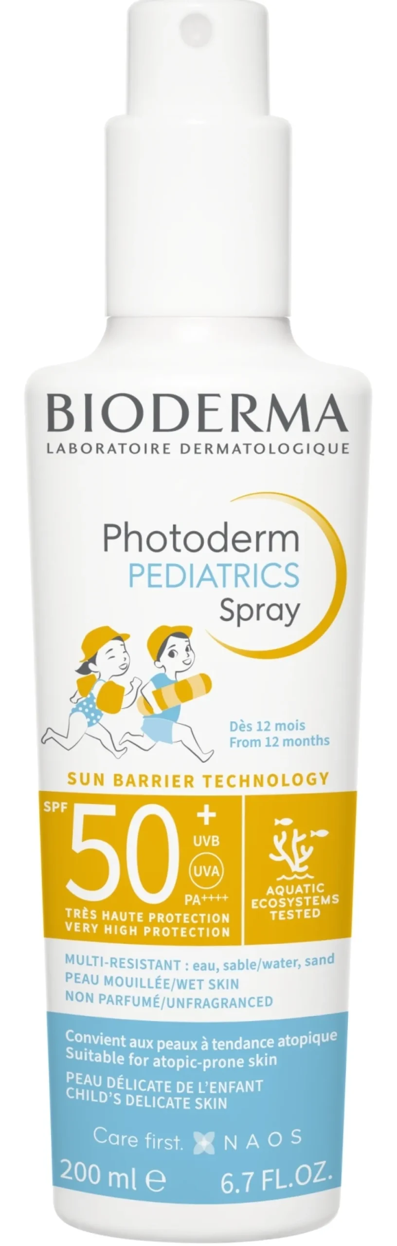 Sonnenschutzspray für Kinder