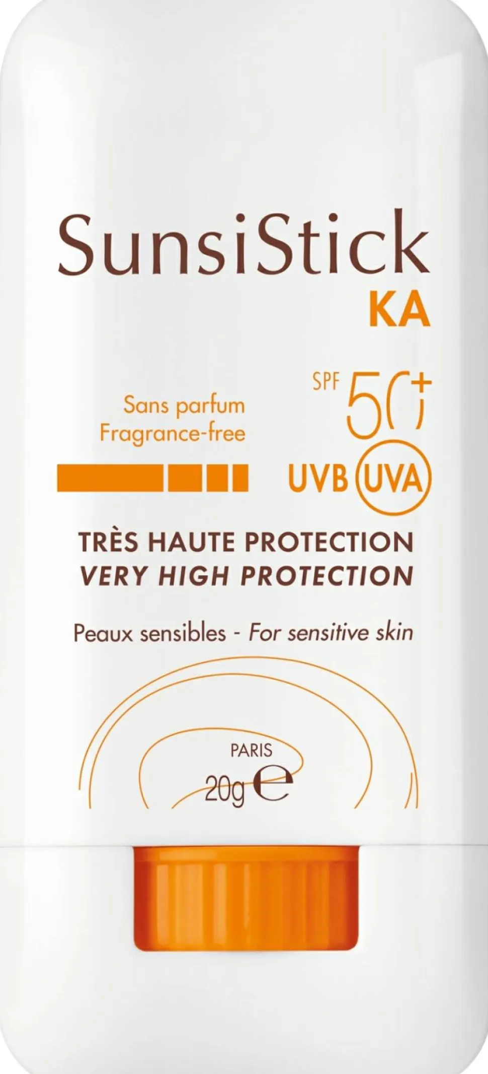 Sonnenschutzstick für empfindliche lokalisierte Körper- und Gesichtsbereiche SPF 50+