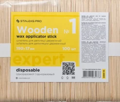 Spachtel für die Enthaarung №1 100 St.