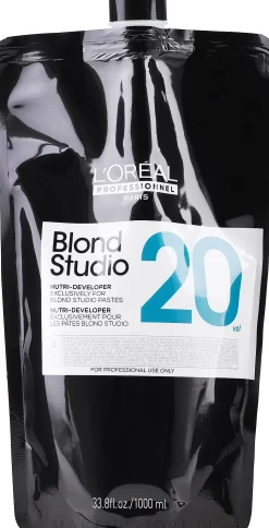 Spezial Entwickler für blondierte Haare 6%