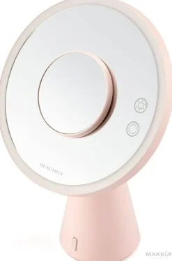 Spiegel mit eingebautem Bluetooth-Lautsprecher und Beleuchtung