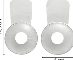 Stilleinlagen, transparent, Größe S