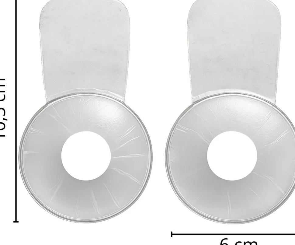 Stilleinlagen, transparent, Größe S
