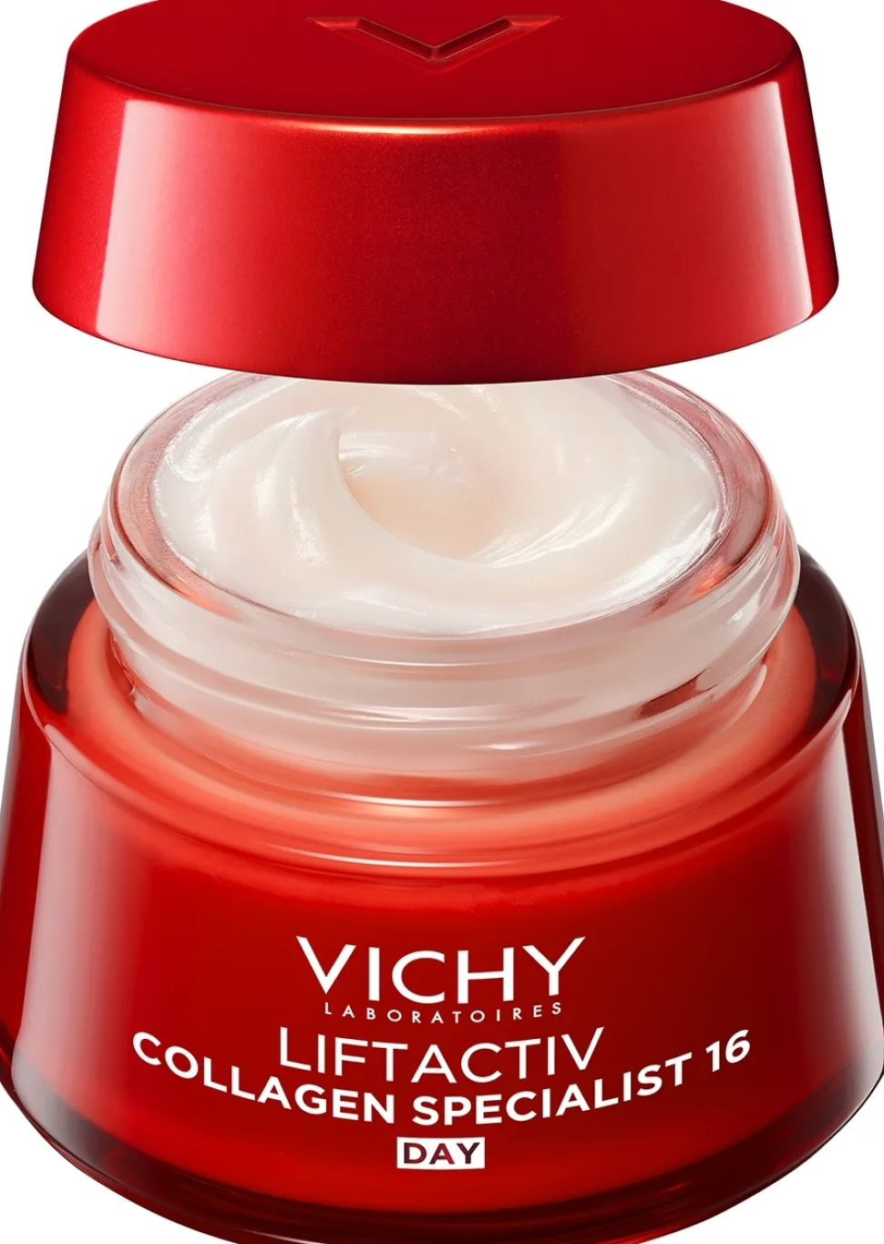 Straffende Anti-Aging Tagescreme für das Gesicht mit Biopeptide, Vitamin C und vulkanischem Wasser