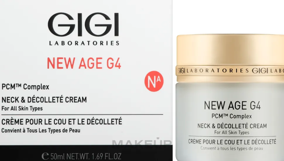 Straffende Creme für Hals und Dekolleté