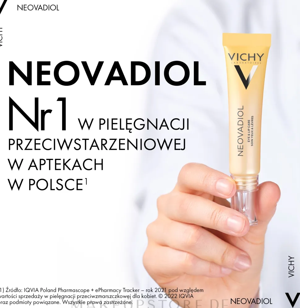 Straffende glättende und pflegende Augen- und Lippenkonturcreme