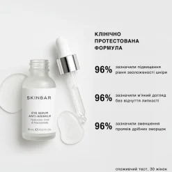 Straffendes Augenserum mit Hyaluronsäure und Niacinamid