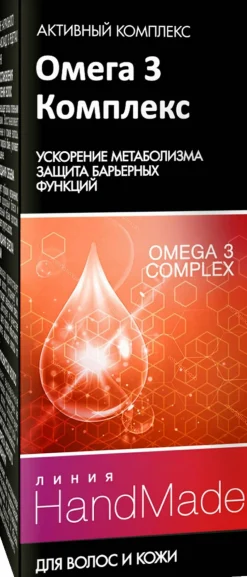 Stärkender Omega-3-Komplex für das Haar und die Kopfhaut