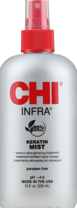 Stärkendes Haarbehandlung-Spray mit Keratin ohne Ausspülen