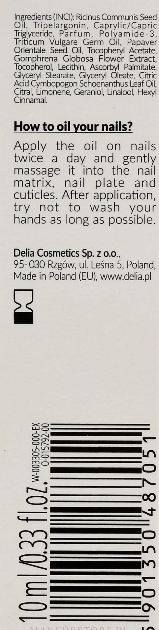 Stärkendes Nagel- und Nagelhautöl