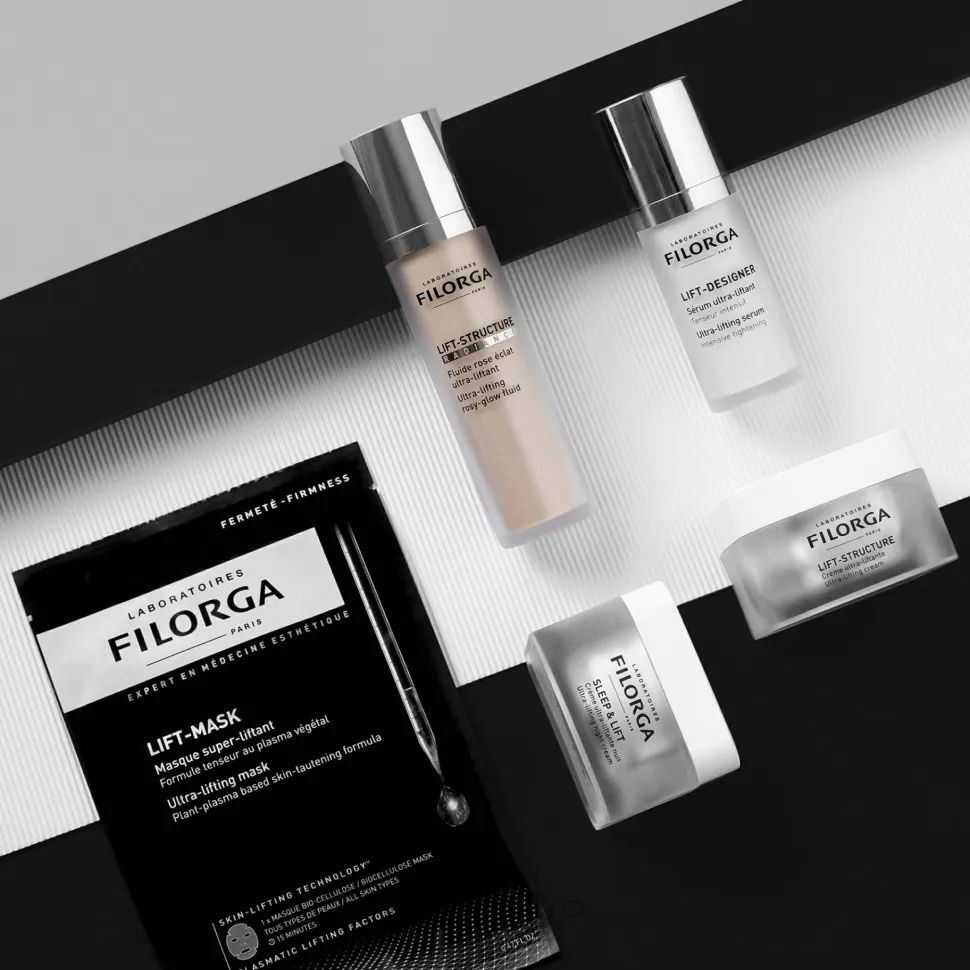 Stärkendes, revitalisierendes, aufhellendes und feuchtigkeitsspendendes Anti-Aging Gesichtsfluid mit Lifting-Effekt für strahlende Haut