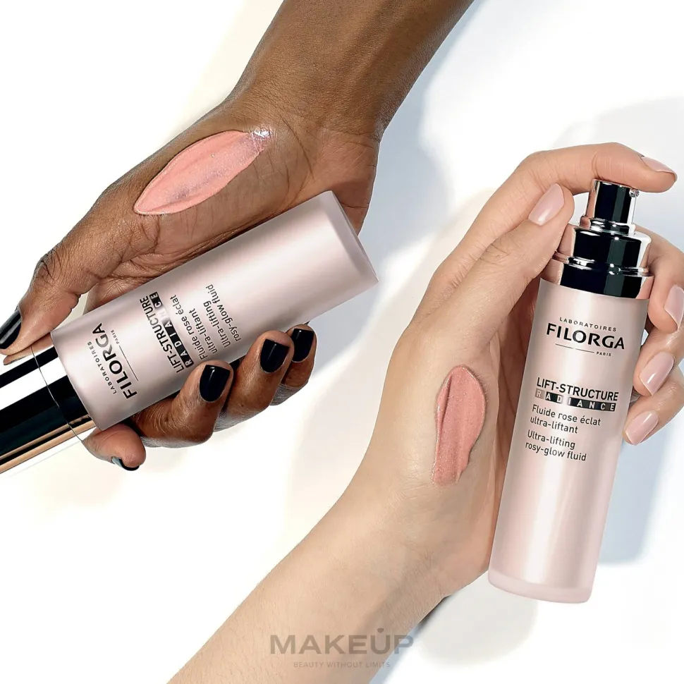 Stärkendes, revitalisierendes, aufhellendes und feuchtigkeitsspendendes Anti-Aging Gesichtsfluid mit Lifting-Effekt für strahlende Haut