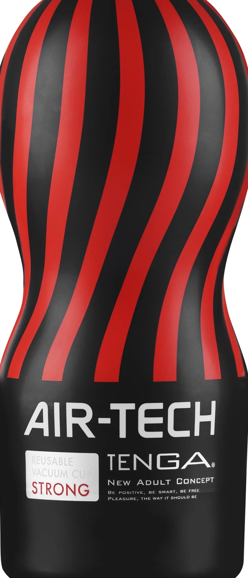 Strong Cup Masturbator mit Vakuum schwarz-rot