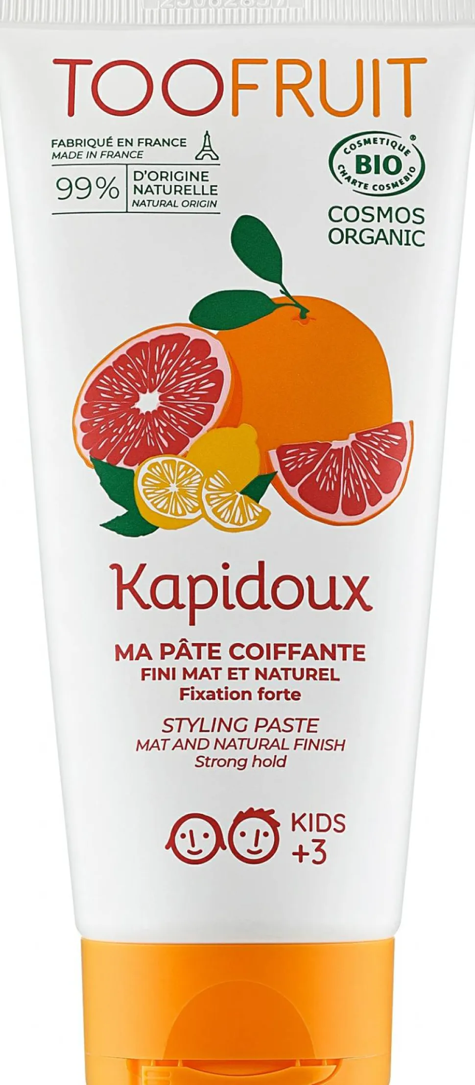 Styling-Haarpaste mit Grapefruit und Zitrone Starker Halt