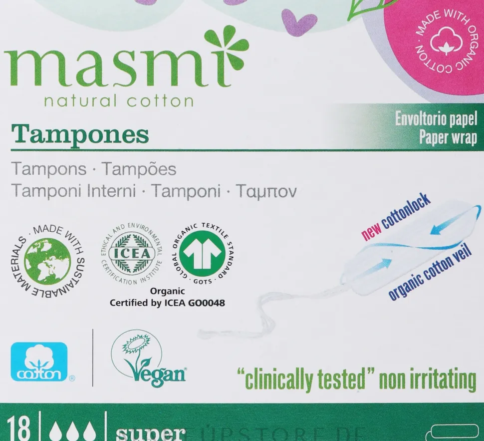 Tampons ohne Applikator 18 St.