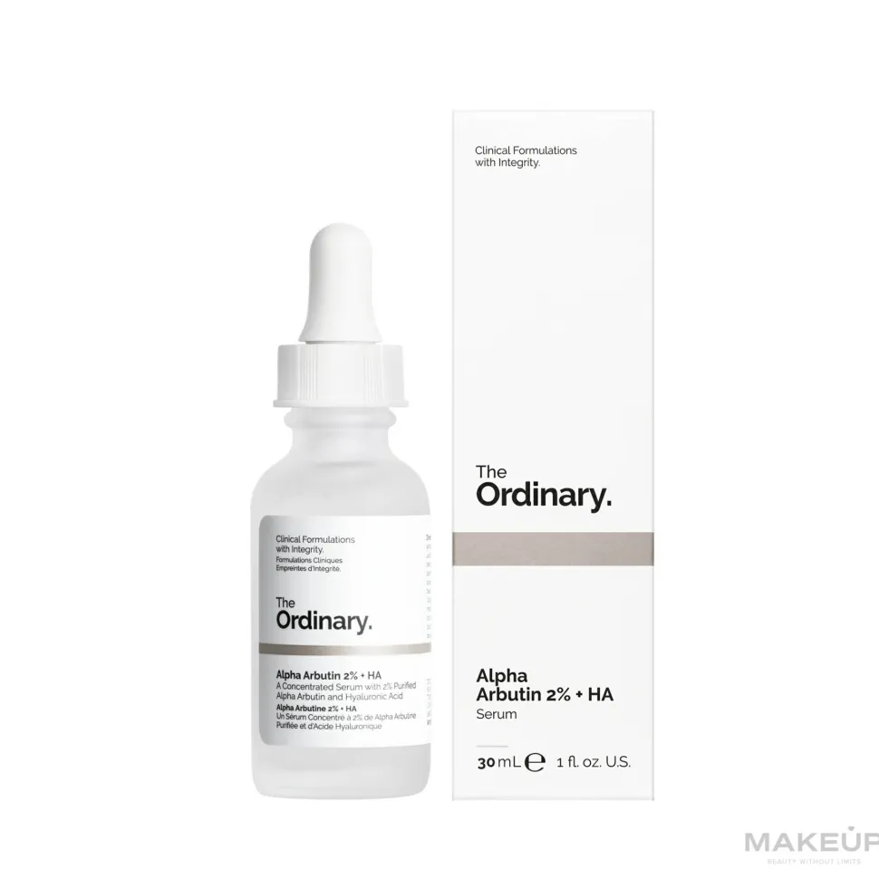 The Ordinary Alpha Arbutine 2% HA Serum Hydratant