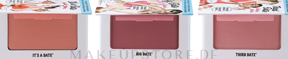 theBalm Date Night Blush Set (Rouge 3x6.5g)
