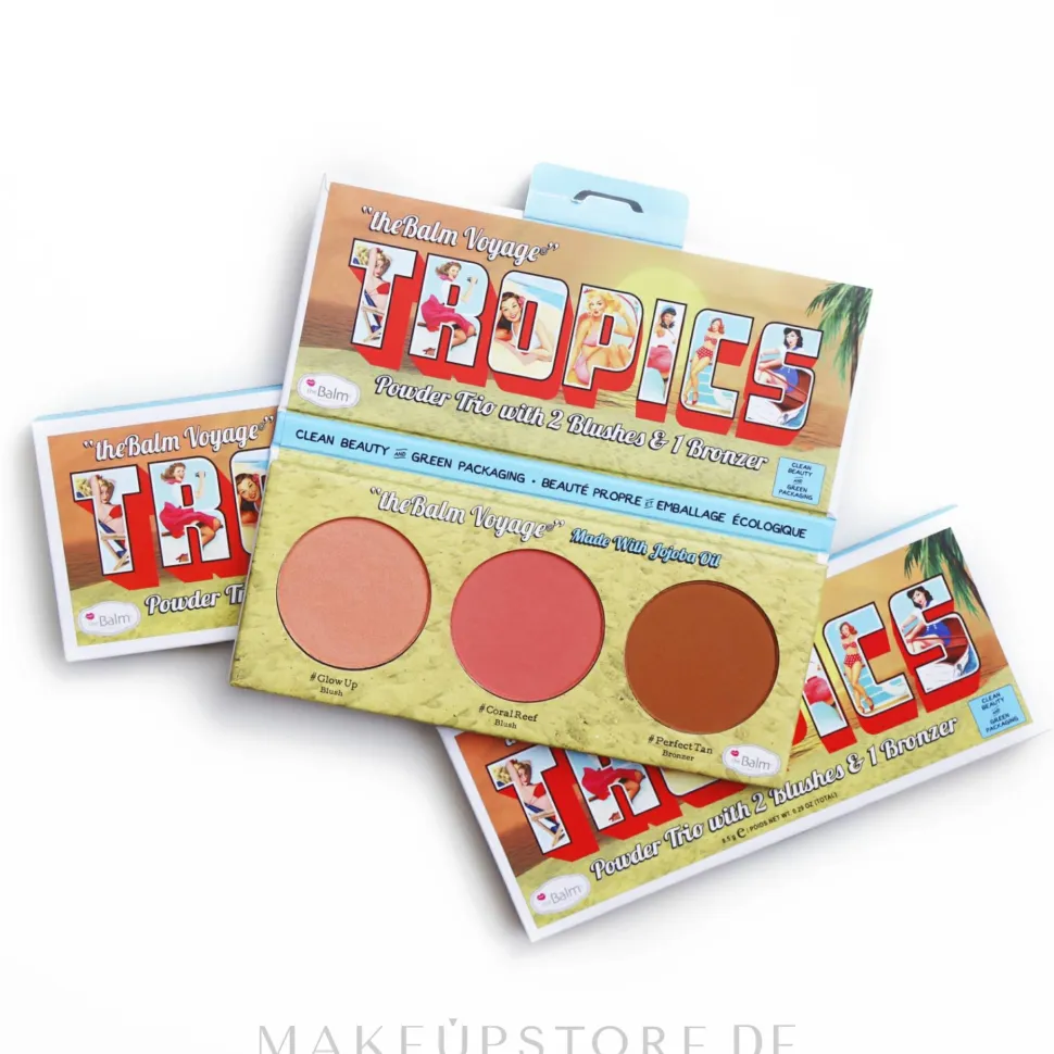 theBalm Voyage Tropics Powder Trio