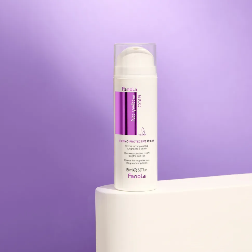 Thermoschützende Haarcreme