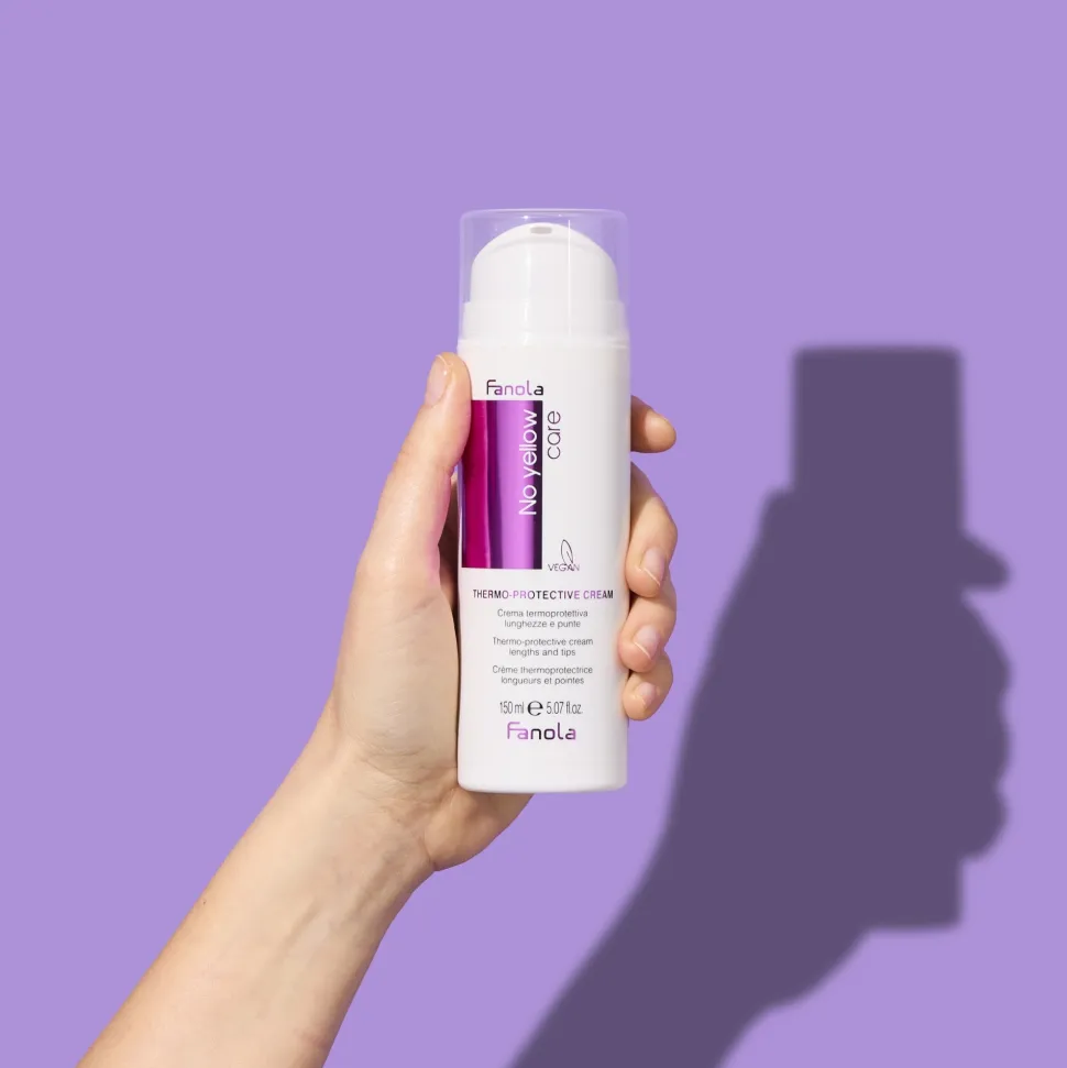 Thermoschützende Haarcreme