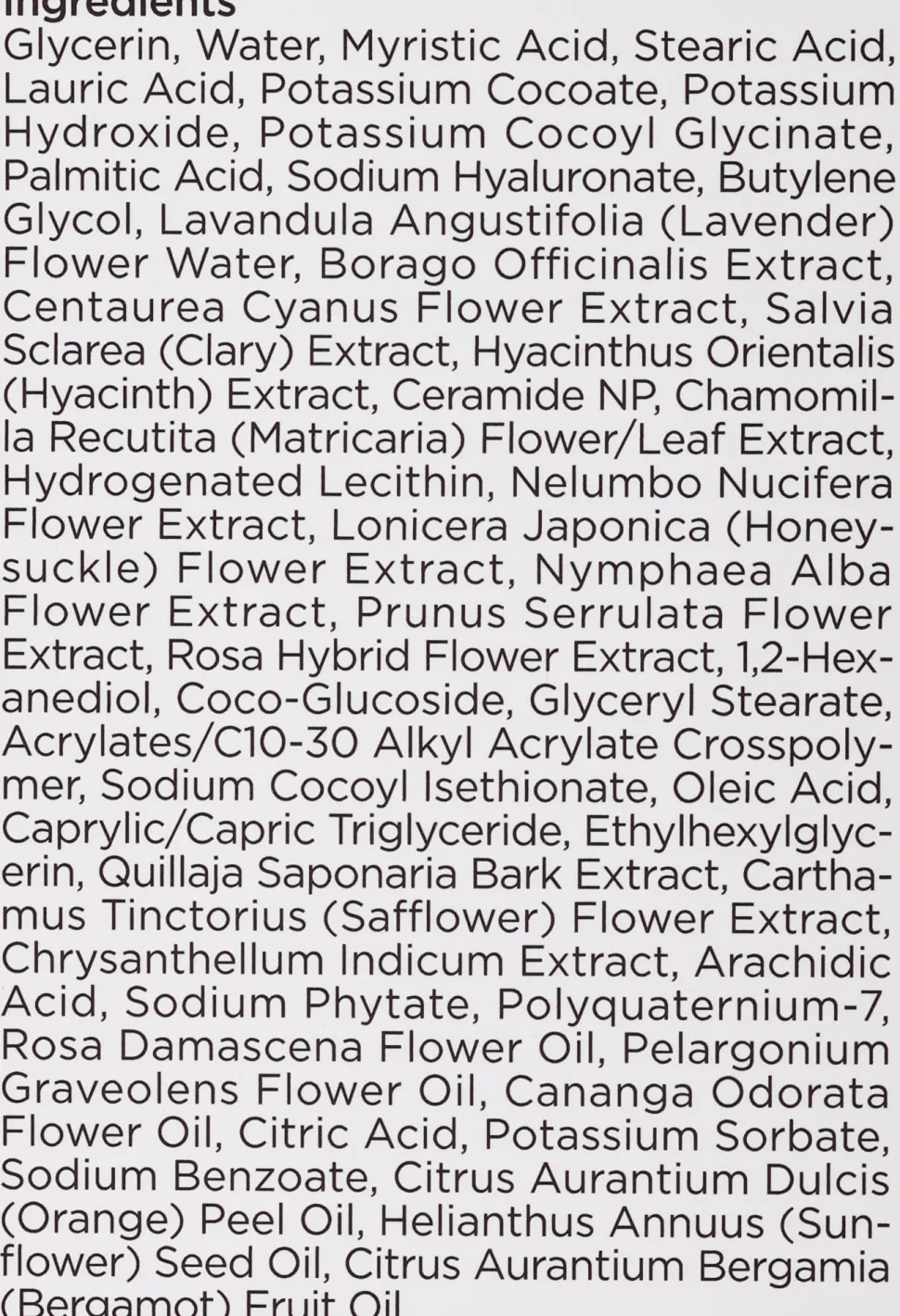 Tiefenreinigendes Gesichtsschaum mit Ylang-Ylang- und Jasminduft