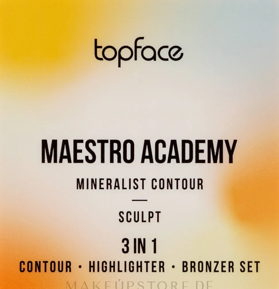 Topface Maestro Academy Mineralist Contour