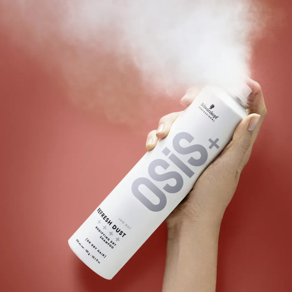 Trockenes Shampoo